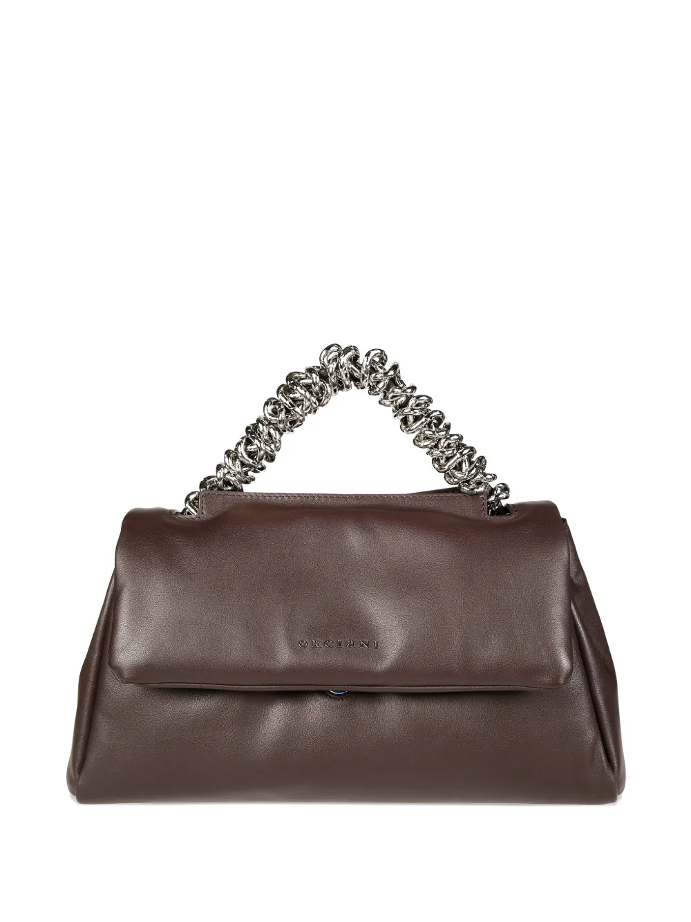 Сумка-тоут Sveva Longuette с цепочкой Orciani, коричневый
Сумка-тоут Sveva Longuette с цепочкой Orciani, коричневый