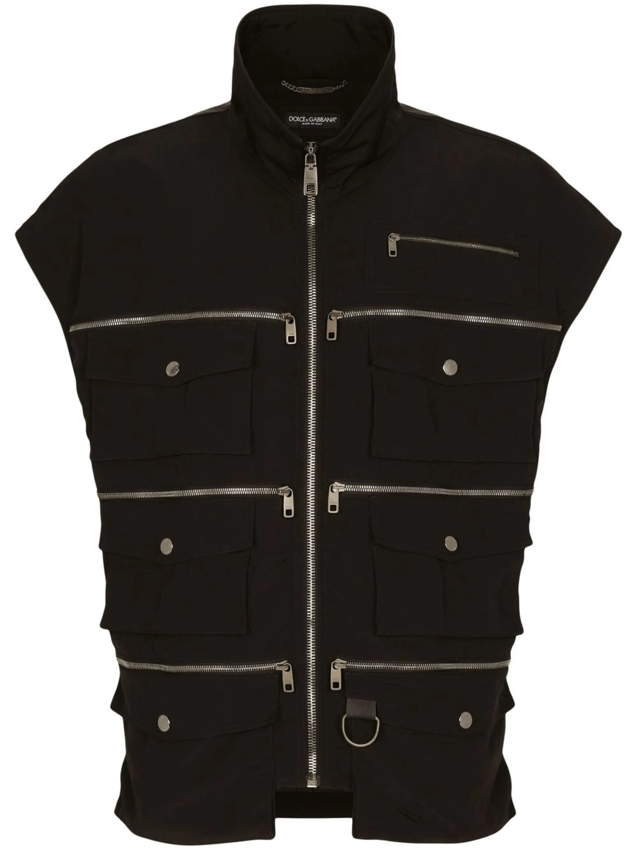 Жилет с молниями Dolce & Gabbana, черный
Жилет с молниями Dolce & Gabbana, черный