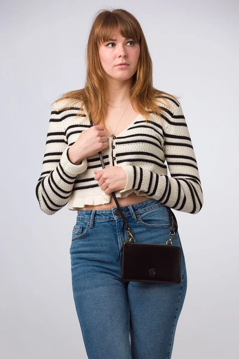 Кожаный клатч через плечо 'Winnie' Conkca London, розовый
Кожаный клатч через плечо 'Winnie' Conkca London, розовый