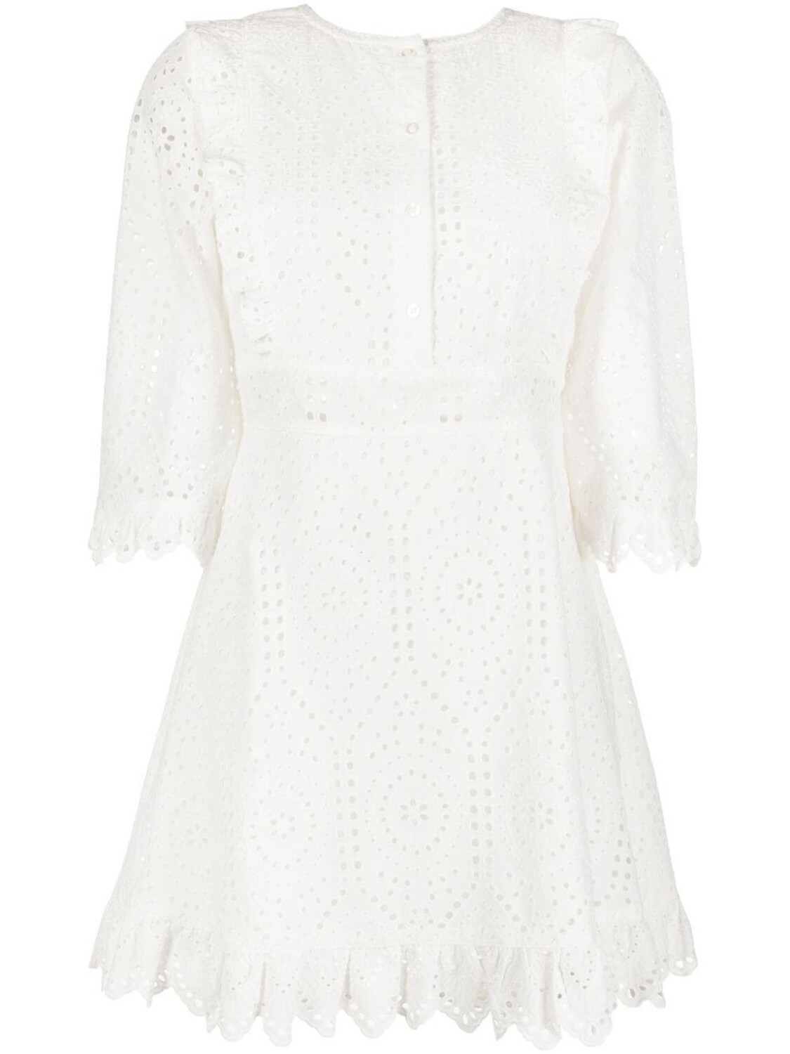 Платье-рубашка с английской вышивкой TWINSET, белый
Платье-рубашка с английской вышивкой TWINSET, белый