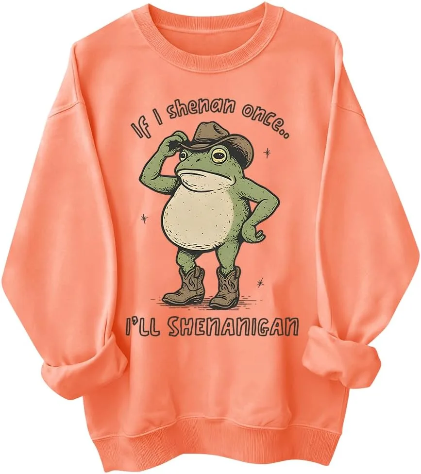 Свитшот If I Shenan Once I'll Shenanigan waqulks
Свитшот If I Shenan Once I'll Shenanigan waqulks