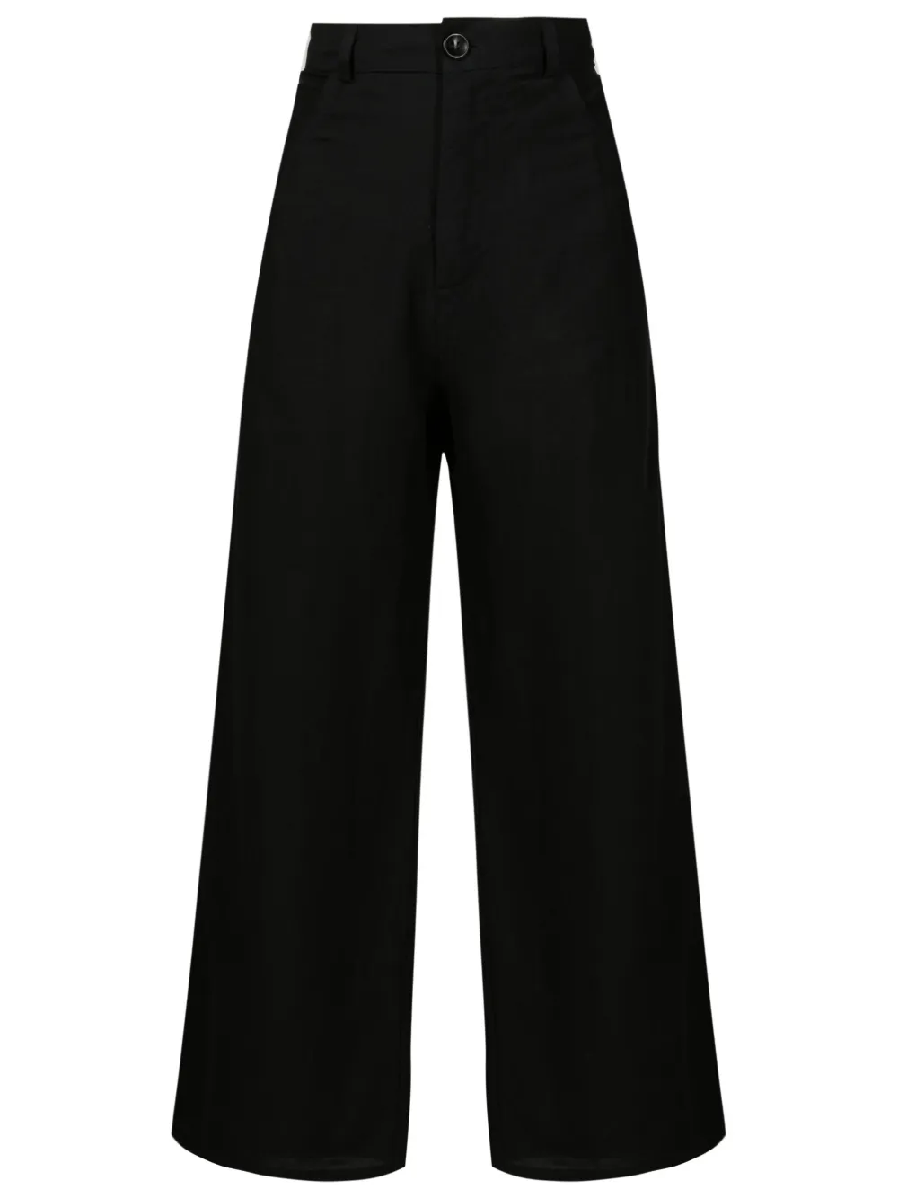 Широкие брюки с завышенной талией Amir Slama, черный
Широкие брюки с завышенной талией Amir Slama, черный
