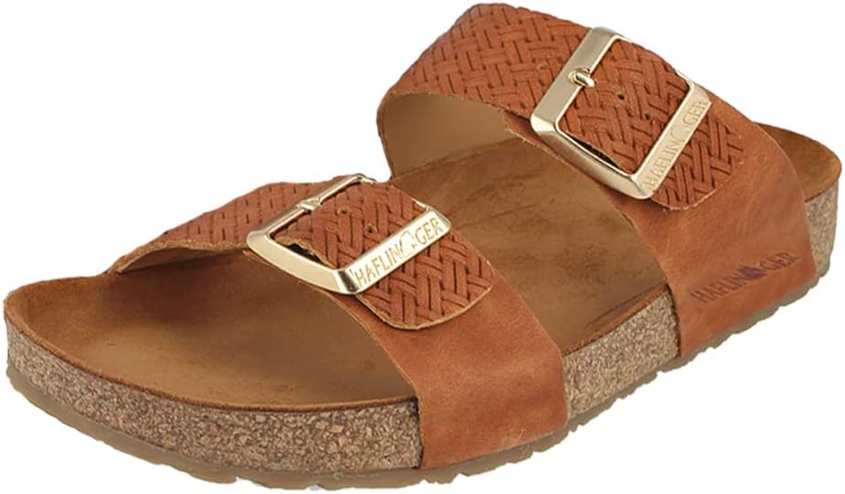 HAFLINGER Andrea Elegant кожаные сандалии с резиновой подошвой и корковой латексной стелькой Unisex, Safor
HAFLINGER Andrea Elegant кожаные сандалии с резиновой подошвой и корковой латексной стелькой Unisex, Safor