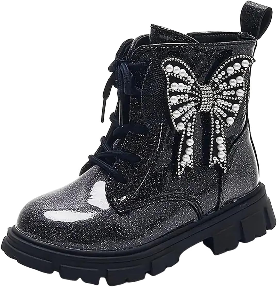 Девочковые ботильоны IWIHMIV, блестящие, теплые, с шнуровкой, короткие ботиночки для детей, с боковой молнией, противоскользящие уличные туфли, Black
Девочковые ботильоны IWIHMIV, блестящие, теплые, с шнуровкой, короткие ботиночки для детей, с боковой молнией, противоскользящие уличные туфли, Black