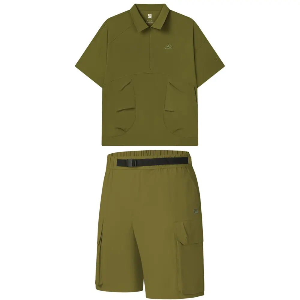 Фитнес серия повседневная спортивная одежда для мужчин FILA, зеленый
Фитнес серия повседневная спортивная одежда для мужчин FILA, зеленый