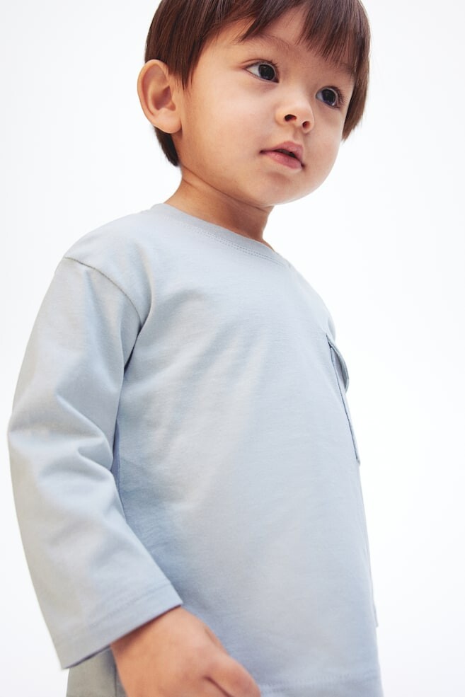 Рубашка с длинными рукавами H&M, бирюзовый
Рубашка с длинными рукавами H&M, бирюзовый