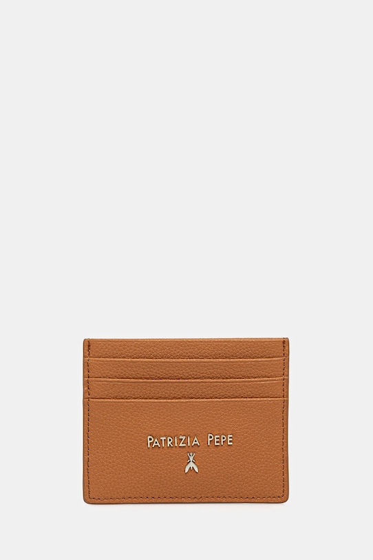 Кожаный чехол для карт Patrizia Pepe, коричневый
Кожаный чехол для карт Patrizia Pepe, коричневый