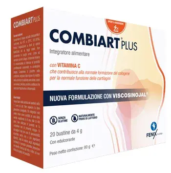 Combiart Plus Добавка для здоровья хрящей и суставов, 20 пакетиков
Combiart Plus Добавка для здоровья хрящей и суставов, 20 пакетиков