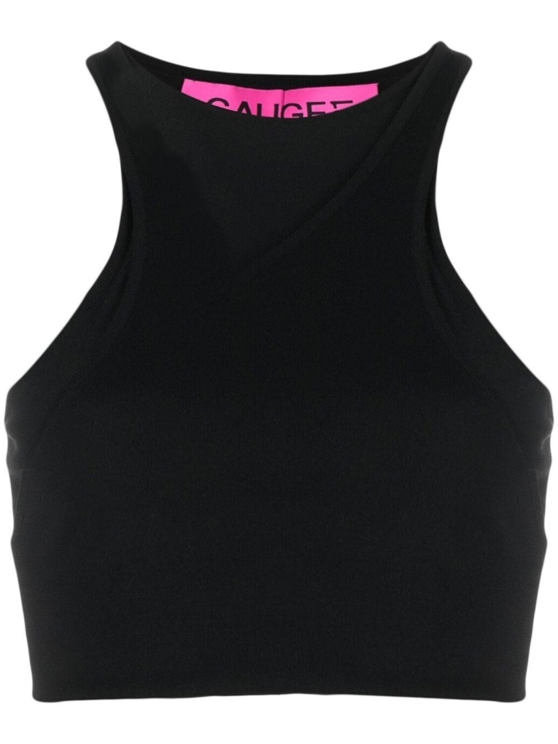 GAUGE81 укороченный топ тонкой вязки, черный
GAUGE81 укороченный топ тонкой вязки, черный