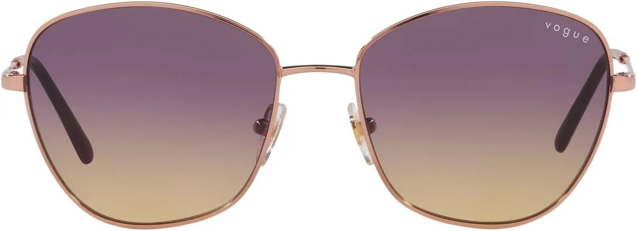 Солнцезащитные очки Vogue Eyewear для женщин, оправа бледно-золотистого цвета, темно-синие линзы с серым градиентом, диаметр линз 53 мм, Yellow Gradient Violet
Солнцезащитные очки Vogue Eyewear для женщин, оправа бледно-золотистого цвета, темно-синие линзы с серым градиентом, диаметр линз 53 мм, Yellow Gradient Violet