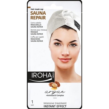 Маска для волос Cap Sauna Repair Argan, Iroha Nature
Маска для волос Cap Sauna Repair Argan, Iroha Nature