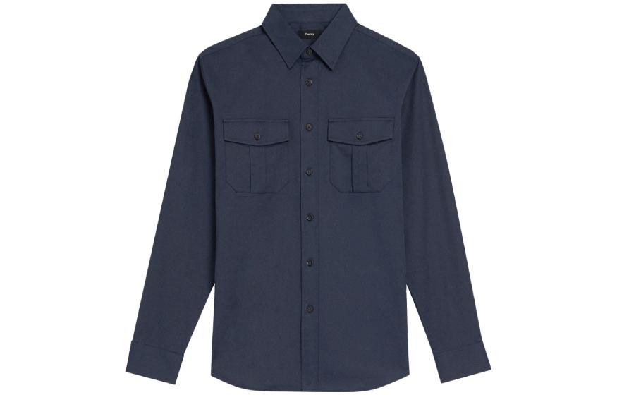 THEORY Мужская рубашка Navy Blue
THEORY Мужская рубашка Navy Blue