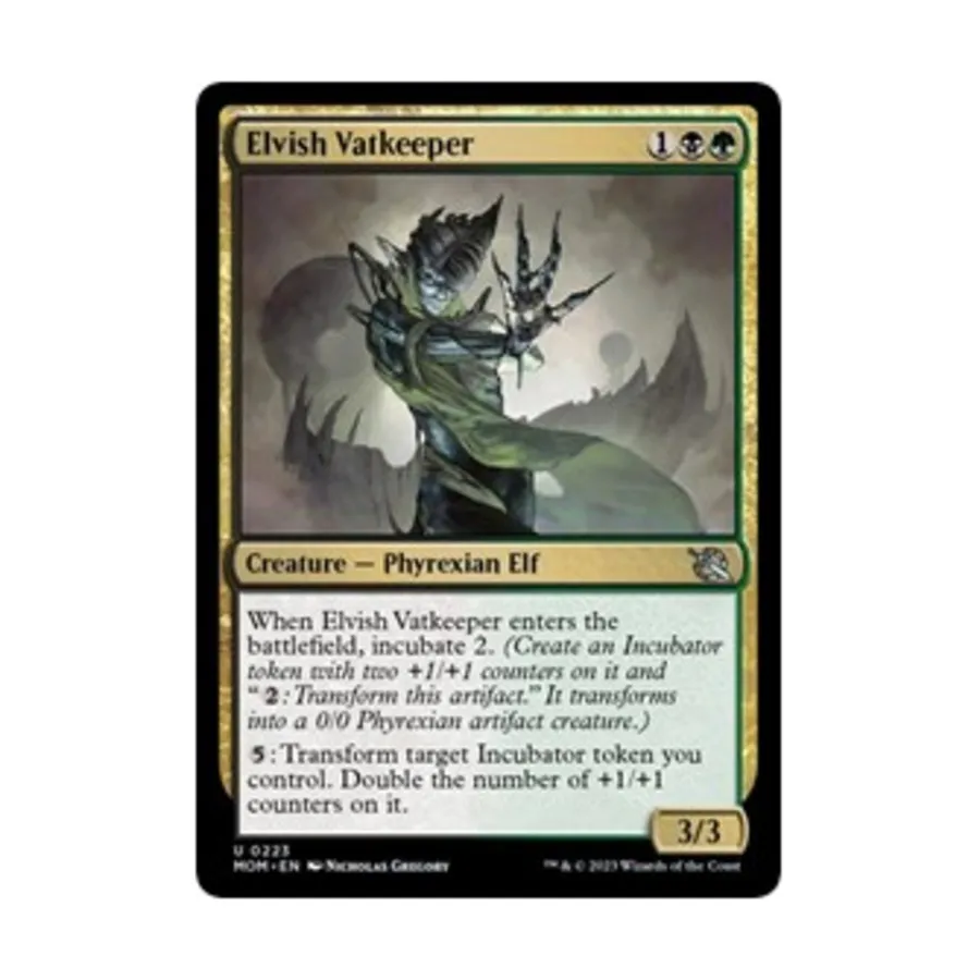 CCG Эльфийский хранитель чана (U), MTG - March of the Machine
CCG Эльфийский хранитель чана (U), MTG - March of the Machine