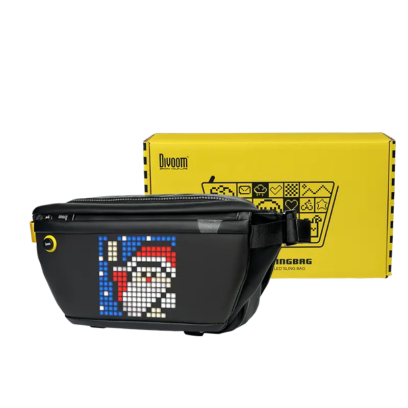 Поясная сумка унисекс Divoom, Черный 3 шт.
Поясная сумка унисекс Divoom, Черный 3 шт.