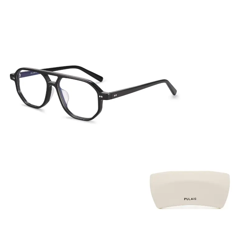 PULAIS Авиаторская оправа для очков мужская, PB8179-C01 Black
PULAIS Авиаторская оправа для очков мужская, PB8179-C01 Black