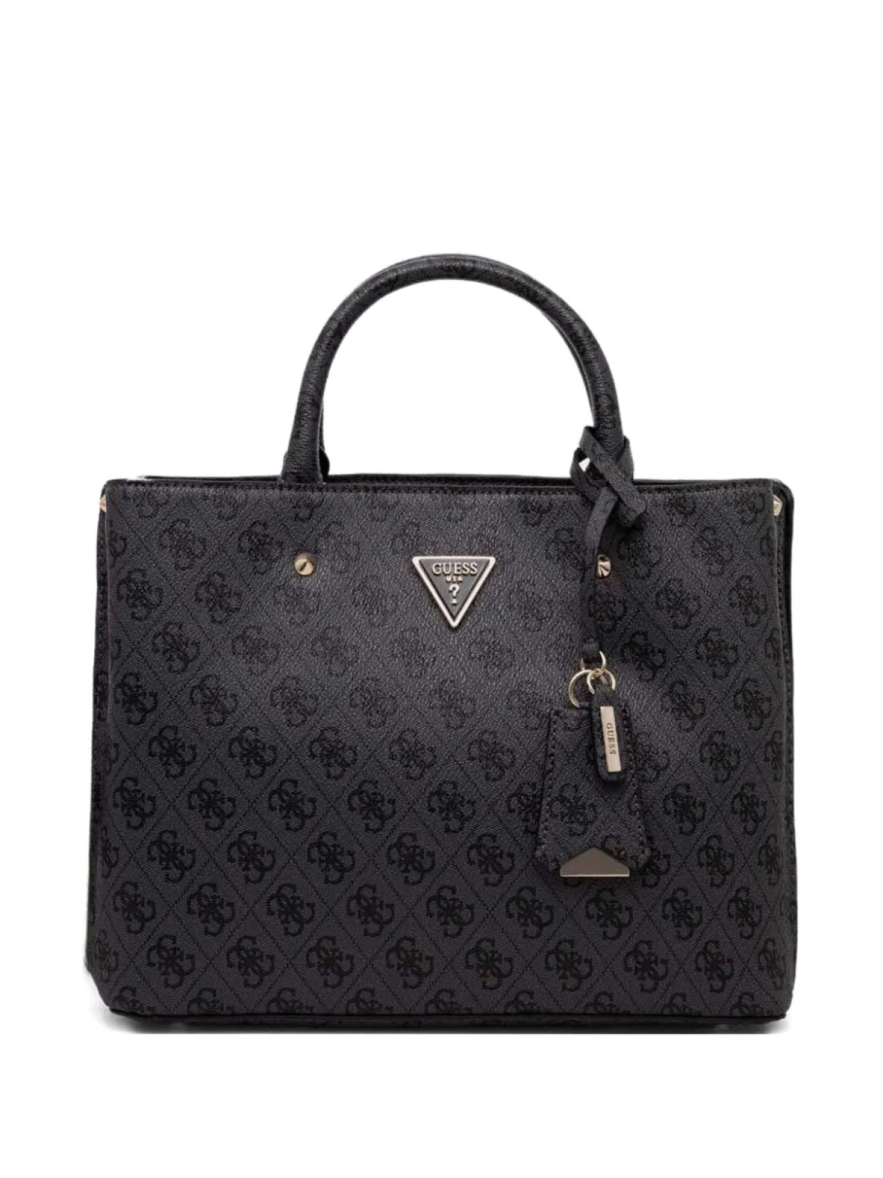 Сумка-тоут с треугольным логотипом GUESS USA, черный
Сумка-тоут с треугольным логотипом GUESS USA, черный