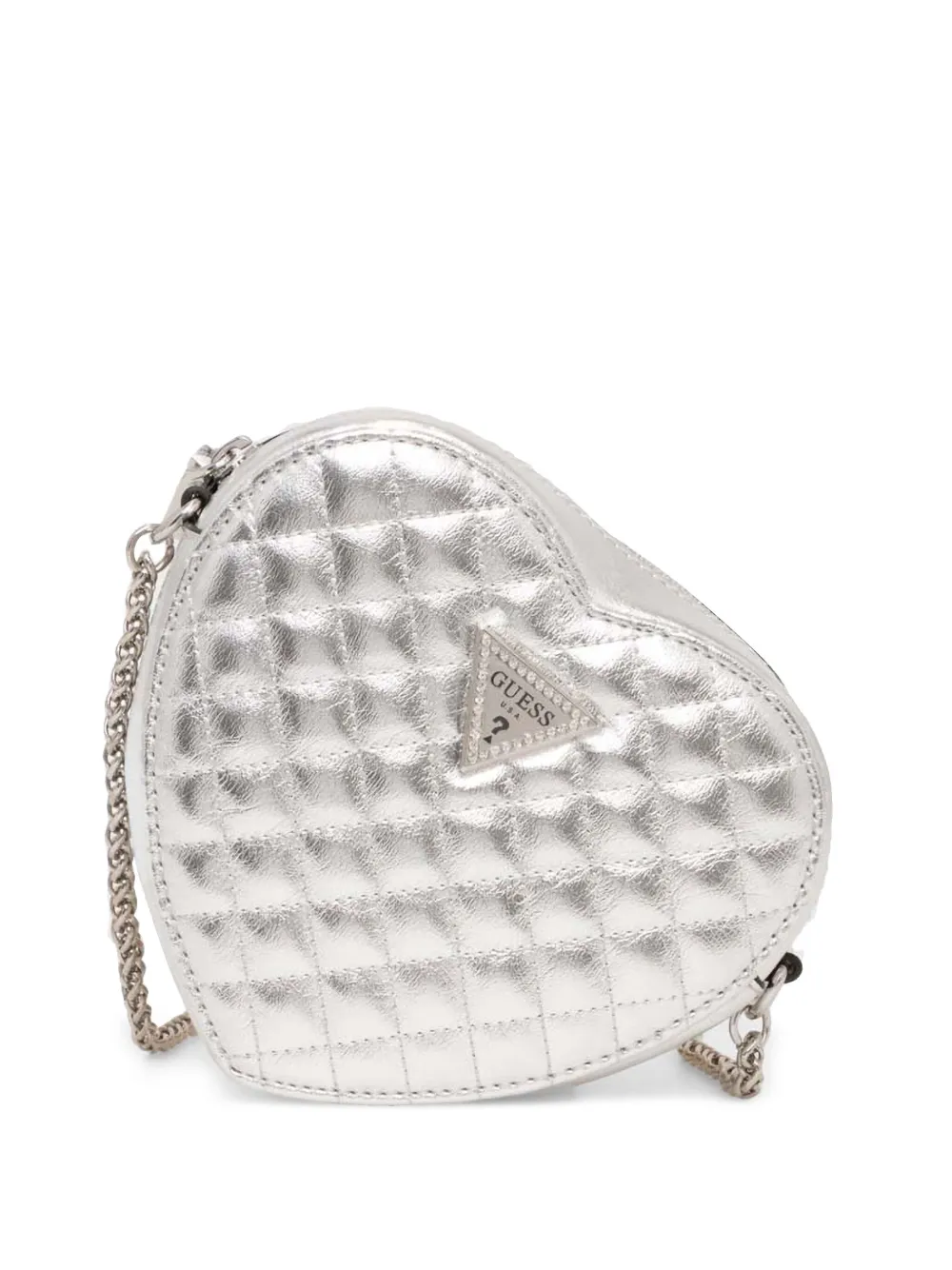 Сумка через плечо с логотипом GUESS USA, серебяный
Сумка через плечо с логотипом GUESS USA, серебяный