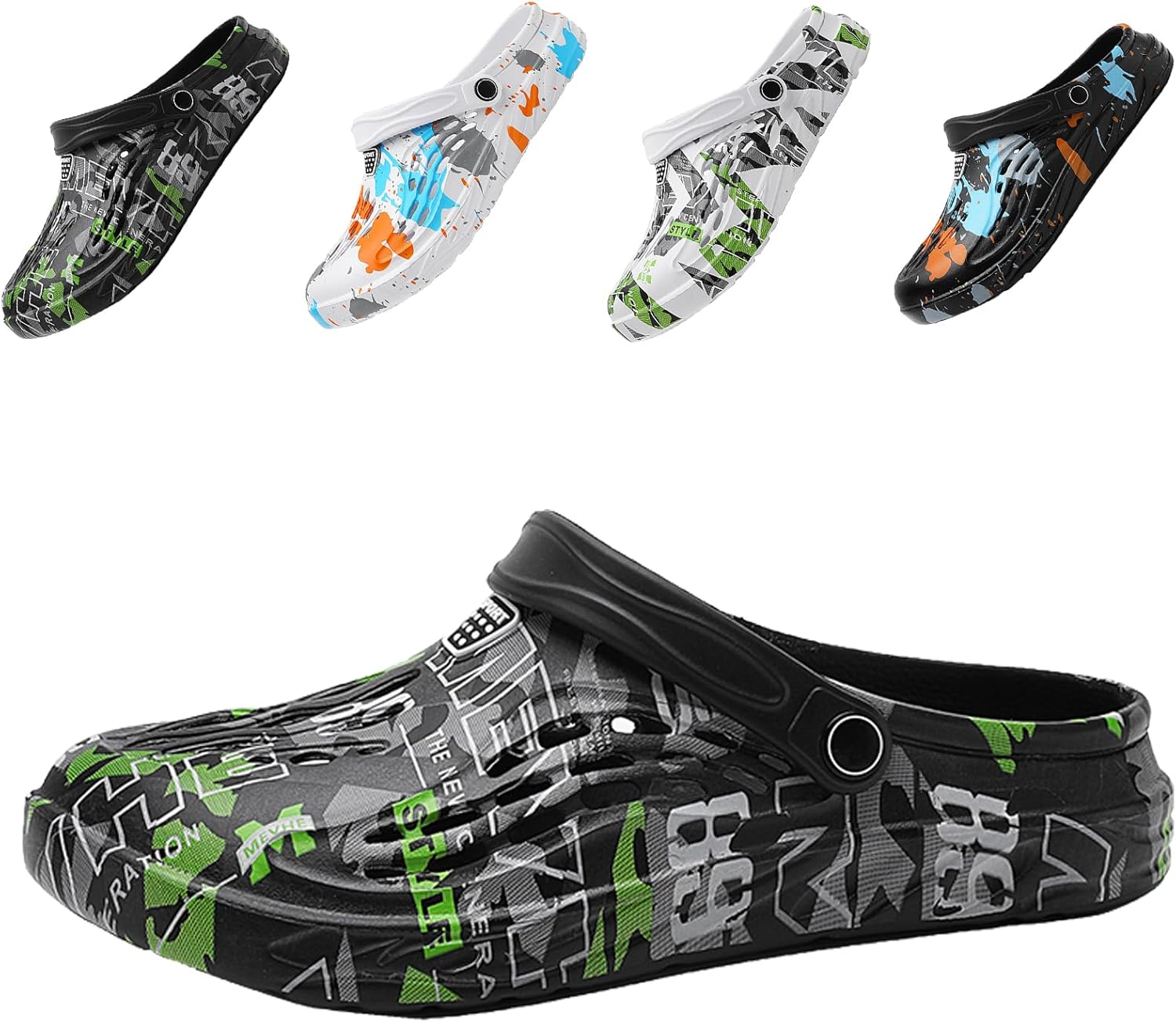 Классические сабо CYian для мужчин и женщин, легкие, слипоны, с пушистой подкладкой, пляжные сандалии, садовые сабо, черный
Классические сабо CYian для мужчин и женщин, легкие, слипоны, с пушистой подкладкой, пляжные сандалии, садовые сабо, черный