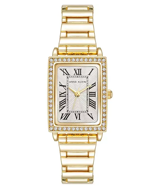 Женские кварцевые часы прямоугольной формы из металлического сплава золотистого оттенка, 21 мм Anne Klein, gold-tone
Женские кварцевые часы прямоугольной формы из металлического сплава золотистого оттенка, 21 мм Anne Klein, gold-tone