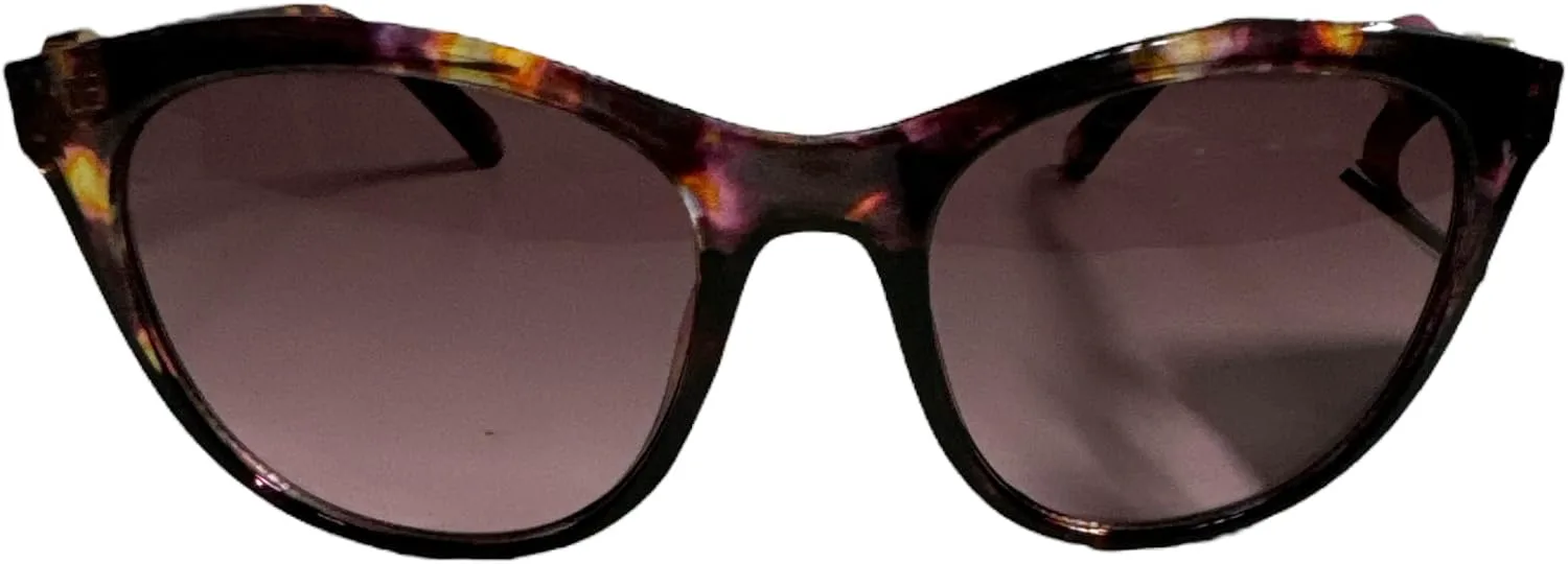 Модные солнцезащитные очки Foster Grant, фиолетовые, цвет «гавана», «кошачий глаз», с декорированными оправами, 100% защита от УФ-излучения, NS0323, Brown
Модные солнцезащитные очки Foster Grant, фиолетовые, цвет «гавана», «кошачий глаз», с декорированными оправами, 100% защита от УФ-излучения, NS0323, Brown