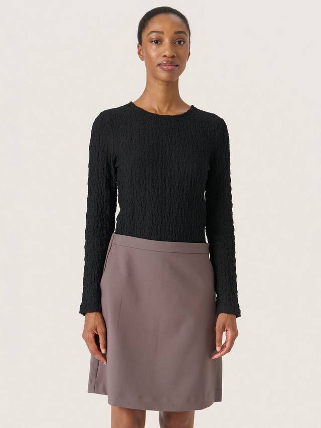 Текстурированный топ от dauphine Soaked In Luxury, черный
Текстурированный топ от dauphine Soaked In Luxury, черный