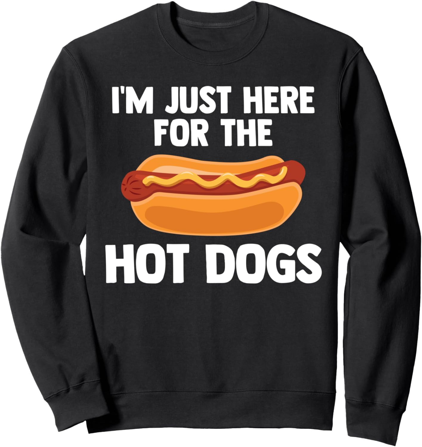 Толстовка с надписью Хот-доги. Я здесь ради хот-догов Hot Dog Lovers Fun T, черный
Толстовка с надписью Хот-доги. Я здесь ради хот-догов Hot Dog Lovers Fun T, черный