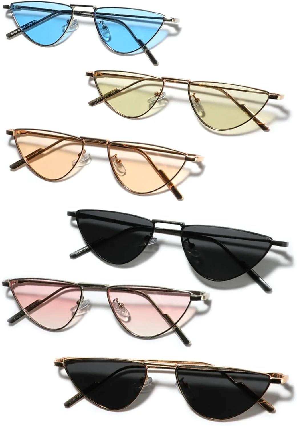 Винтажные солнцезащитные очки «кошачий глаз» в форме треугольника, из сплава, для женщин, уникальные, элегантные, черно-золотые, летние, размер N45 mincl, Brown
Винтажные солнцезащитные очки «кошачий глаз» в форме треугольника, из сплава, для женщин, уникальные, элегантные, черно-золотые, летние, размер N45 mincl, Brown