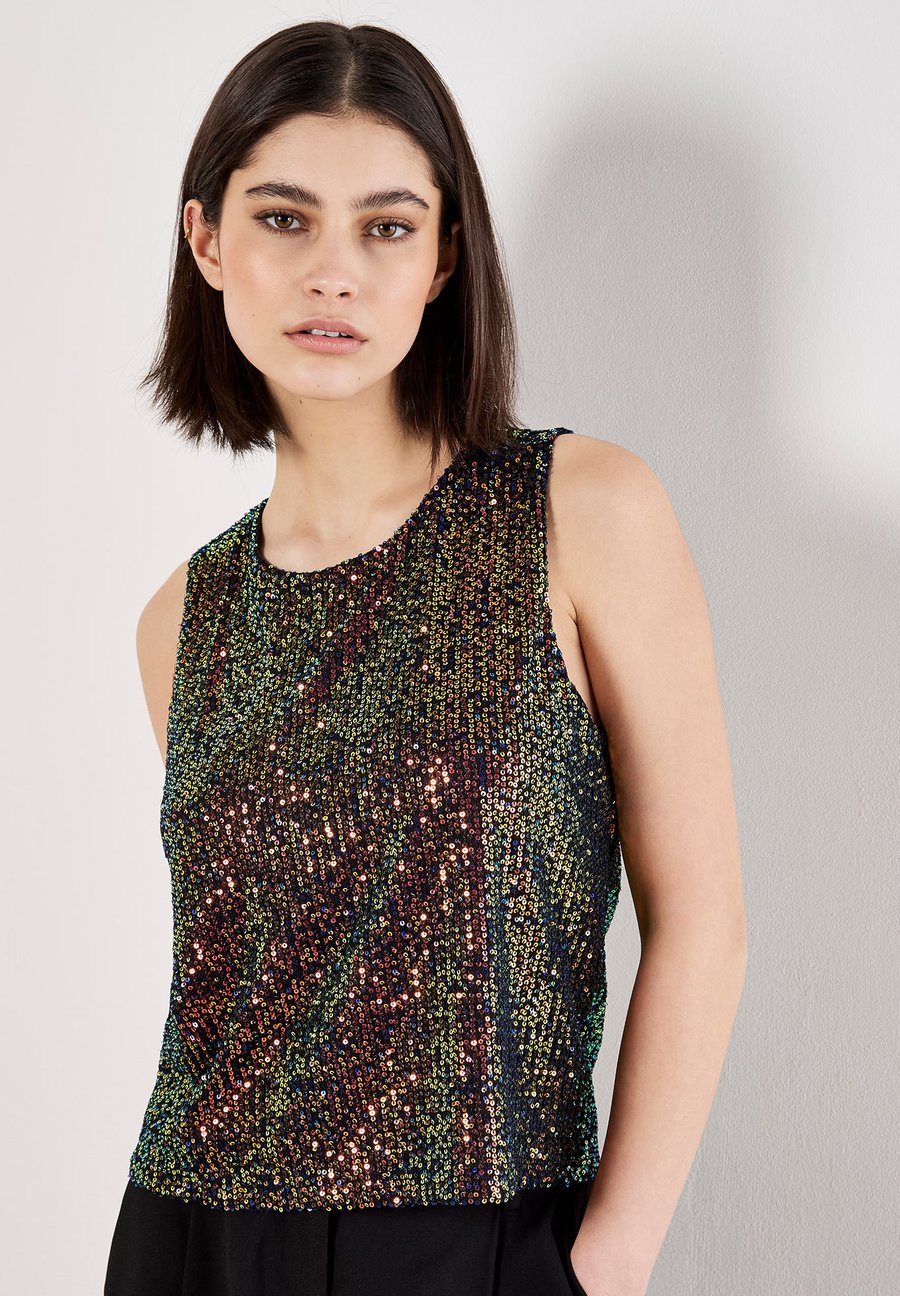 Блуза Apricot SEQUIN SHELL, Assorted/Multi-Coloured
Блуза Apricot SEQUIN SHELL, Assorted/Multi-Coloured