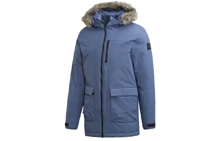 Пальто-парка мужское синее Adidas, синий
Пальто-парка мужское синее Adidas, синий