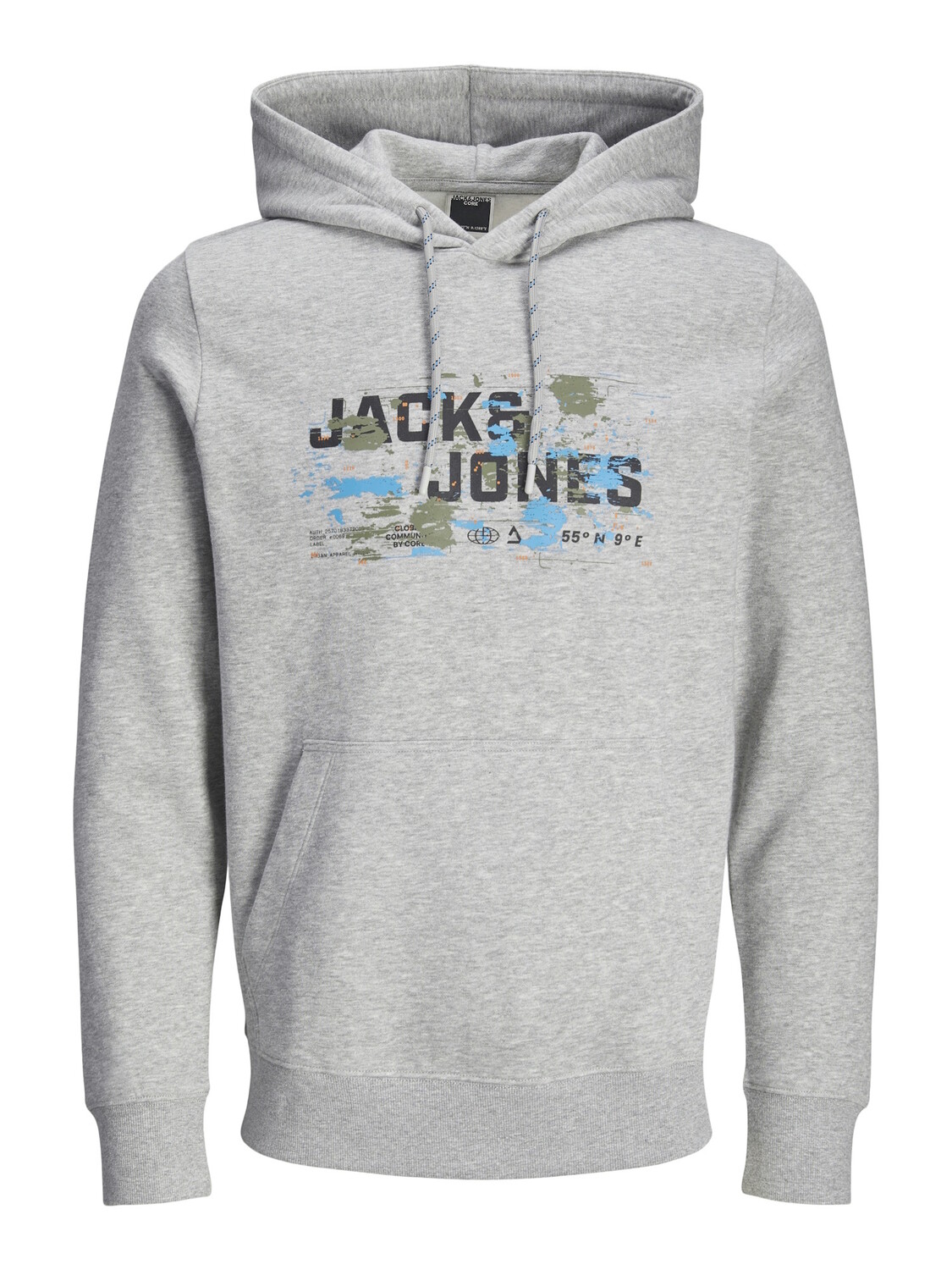 Толстовка с капюшоном Jack & Jones, серый
Толстовка с капюшоном Jack & Jones, серый