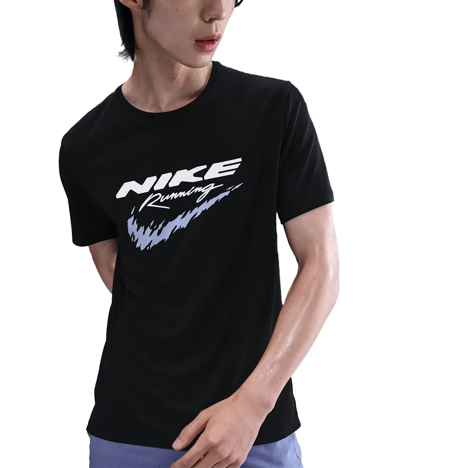 Футболка Dri Fit MILER мужская Nike, черный
Футболка Dri Fit MILER мужская Nike, черный