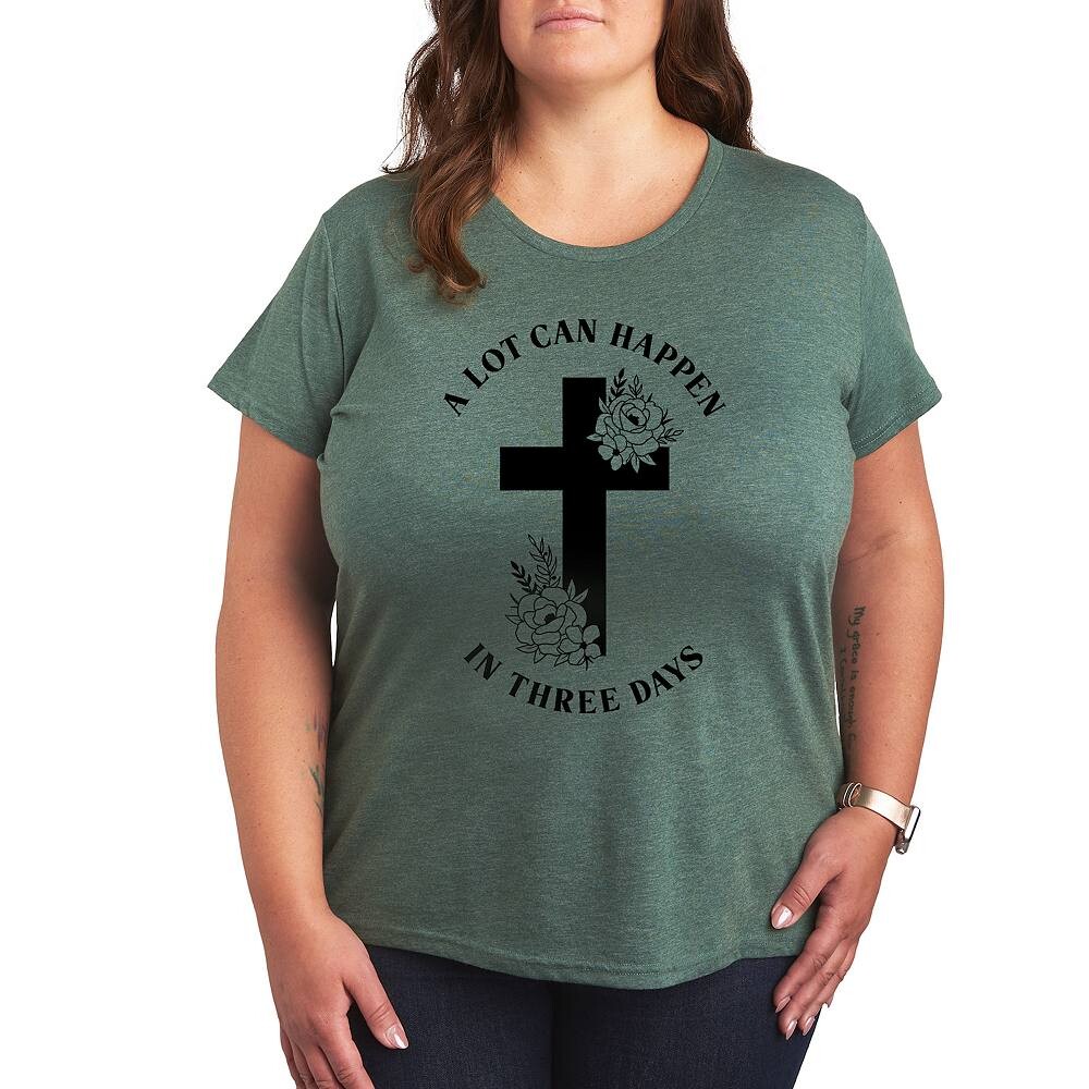 Плюс многое может случиться за три дня. Футболка с рисунком Licensed Character, цвет Heather Juniper
Плюс многое может случиться за три дня. Футболка с рисунком Licensed Character, цвет Heather Juniper