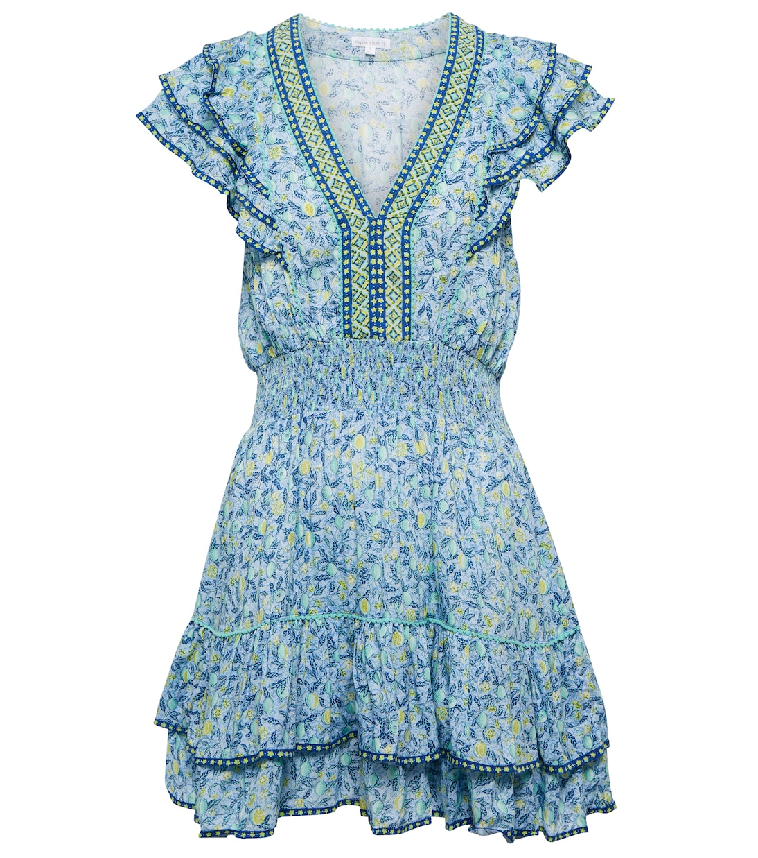 Мини-платье с цветочным принтом Камила Poupette St Barth, Blue Lemon
Мини-платье с цветочным принтом Камила Poupette St Barth, Blue Lemon