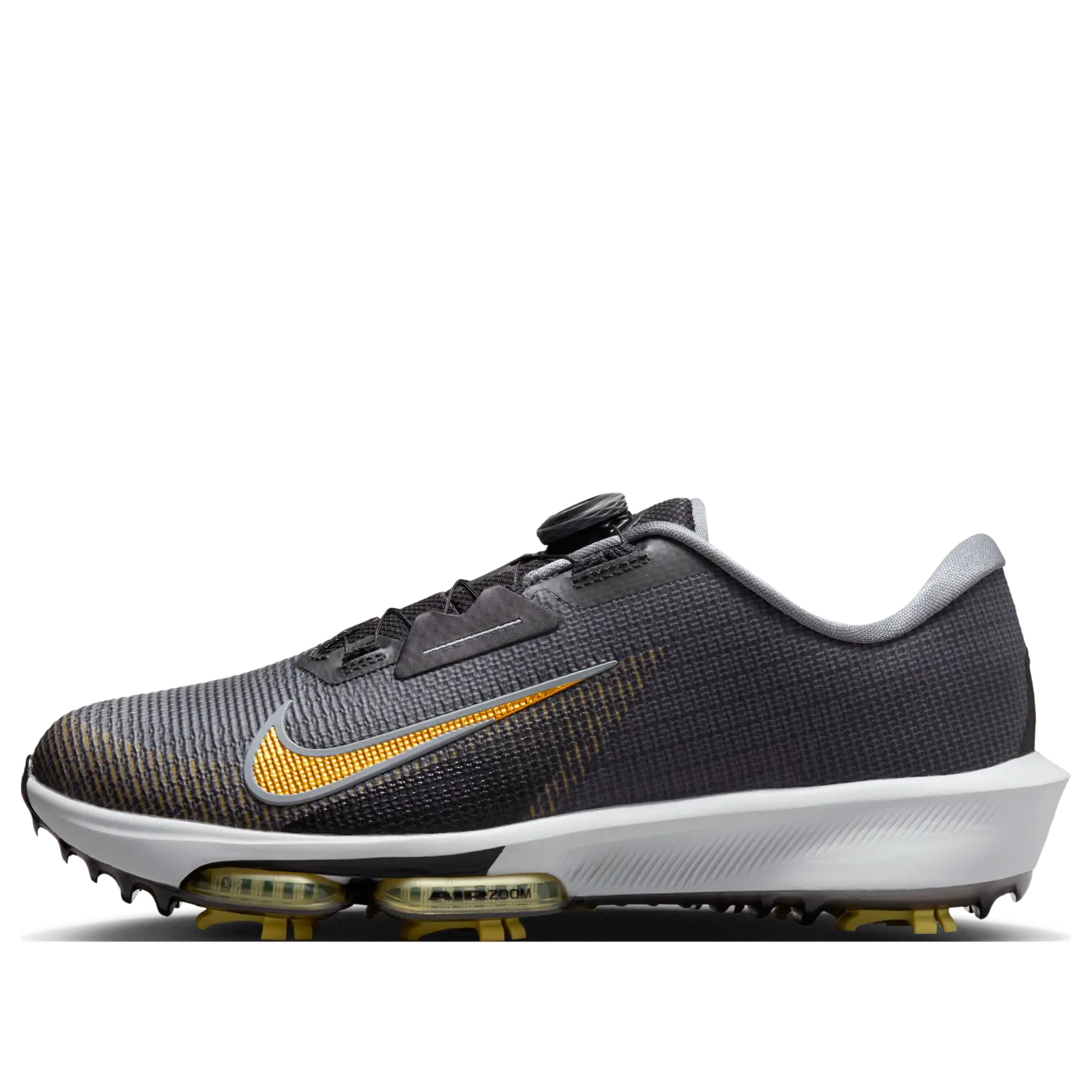 Кроссовки Nike Infinity Tour BOA 2 Golf 'Black Cool Grey Infinite Gold'
Кроссовки Nike Infinity Tour BOA 2 Golf 'Black Cool Grey Infinite Gold'