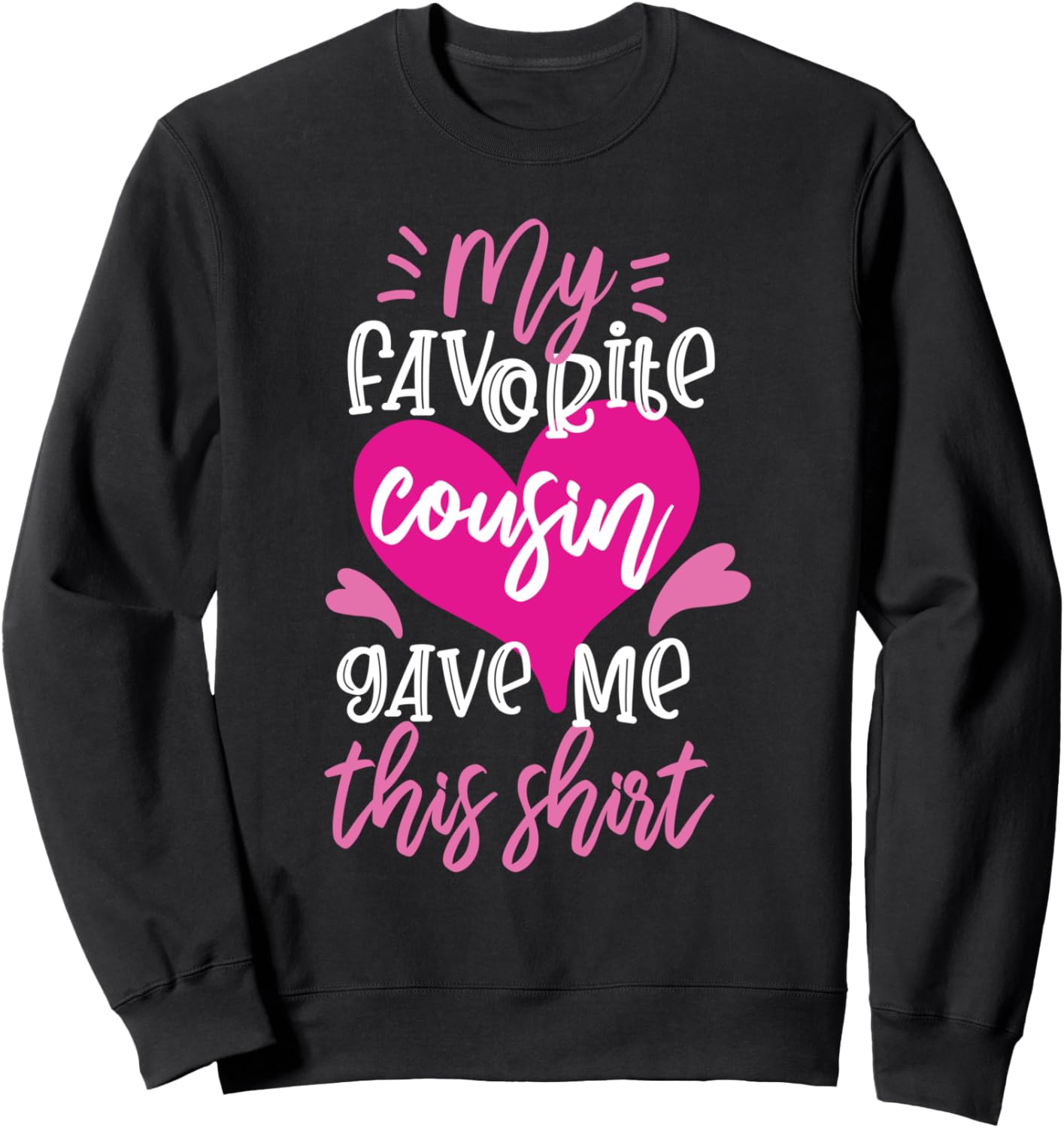Толстовка, Эту толстовку мне подарил мой любимый кузен Favorite Cousin Design Ideas For Girls, черный
Толстовка, Эту толстовку мне подарил мой любимый кузен Favorite Cousin Design Ideas For Girls, черный