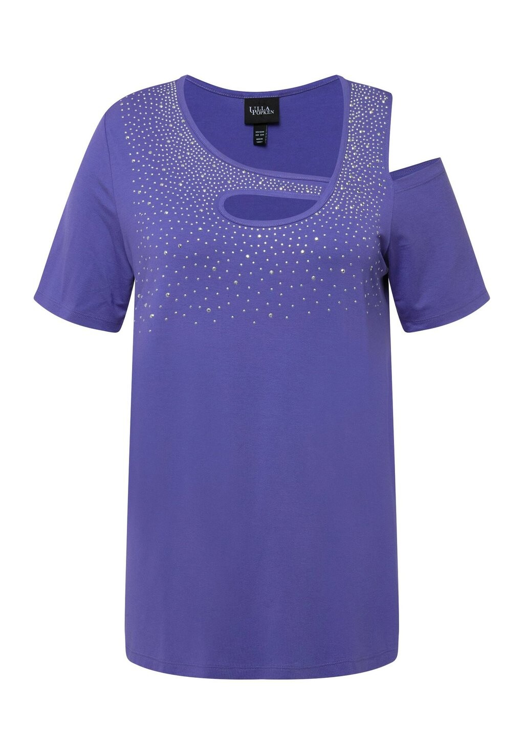 Футболка с принтом Ulla Popken, фиолетовый
Футболка с принтом Ulla Popken, фиолетовый