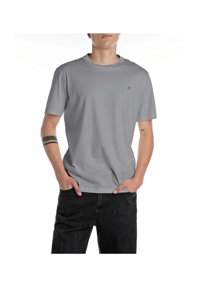 Хлопковая футболка Replay, серый
Хлопковая футболка Replay, серый