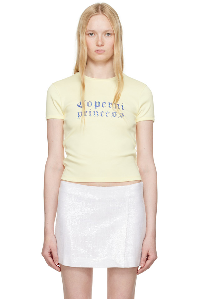 Футболка Disney 'Принцесса' приталенная Coperni, желтый
Футболка Disney 'Принцесса' приталенная Coperni, желтый