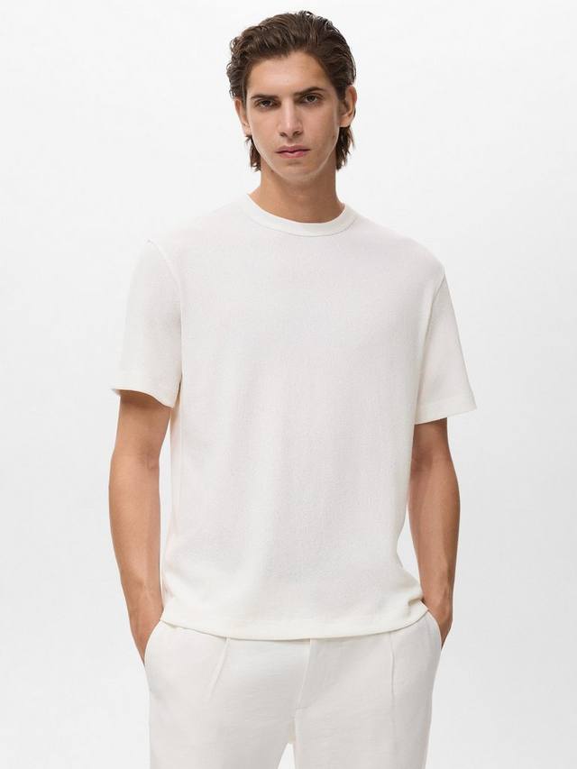 Футболка Gare из хлопкового микса Mango, Natural White
Футболка Gare из хлопкового микса Mango, Natural White