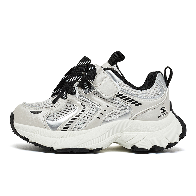 Износостойкая, противоскользящая детская обувь для повседневной жизни HOBIBEAR, серебряный/серый
Износостойкая, противоскользящая детская обувь для повседневной жизни HOBIBEAR, серебряный/серый