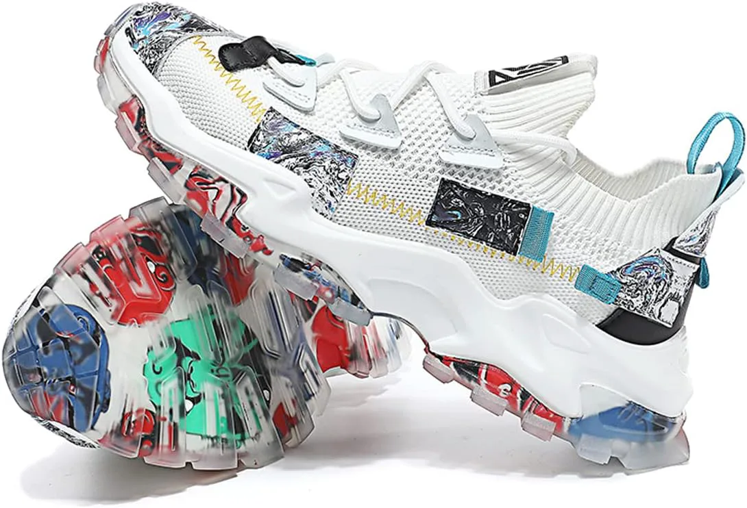 Мужские спортивные кроссовки GSIGUL, дышащие, противоскользящие, для бега, тренажерного зала, тенниса, ходьбы и джоггинга, белый
Мужские спортивные кроссовки GSIGUL, дышащие, противоскользящие, для бега, тренажерного зала, тенниса, ходьбы и джоггинга, белый