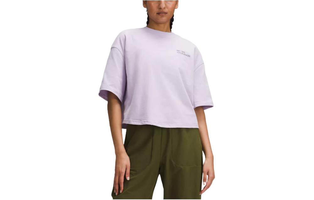 Тяжеловесная футболка Women's Lululemon, Танцующий желтый/SNDC
Тяжеловесная футболка Women's Lululemon, Танцующий желтый/SNDC