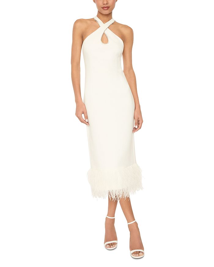 Платье-халтер Hadley с декоративными элементами LIKELY, белый
Платье-халтер Hadley с декоративными элементами LIKELY, белый