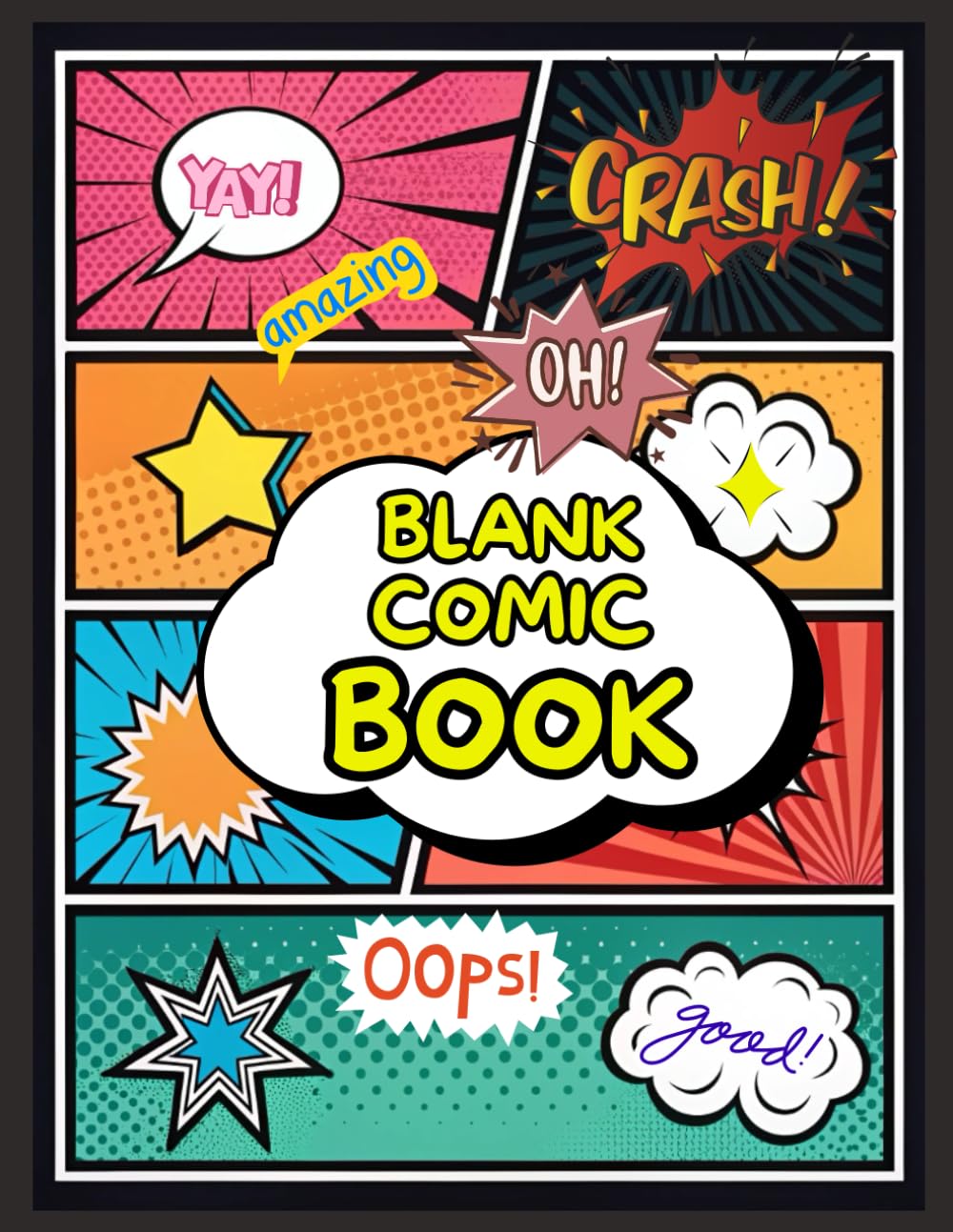 Blank Comic Book: The Ultimate DIY Comic Book ,Create Your Own Unique Comic (Independently published)
Blank Comic Book: The Ultimate DIY Comic Book ,Create Your Own Unique Comic (Independently published)