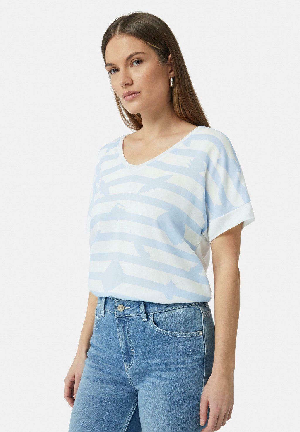 Футболка с принтом comma casual identity, светло-голубой
Футболка с принтом comma casual identity, светло-голубой