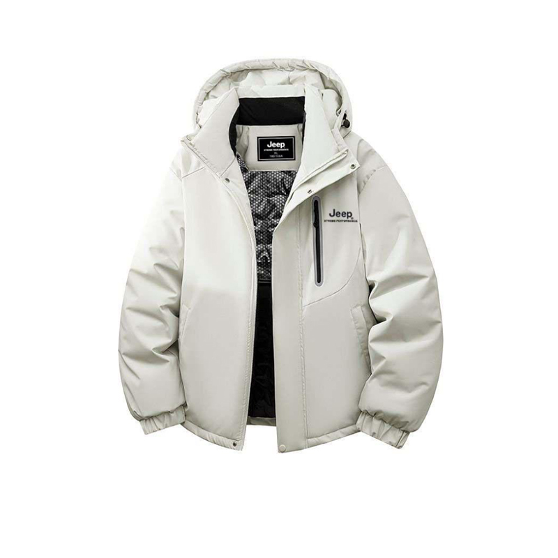 Пуховик Unisex с капюшоном утепленный стеганый Jeep, экрю
Пуховик Unisex с капюшоном утепленный стеганый Jeep, экрю