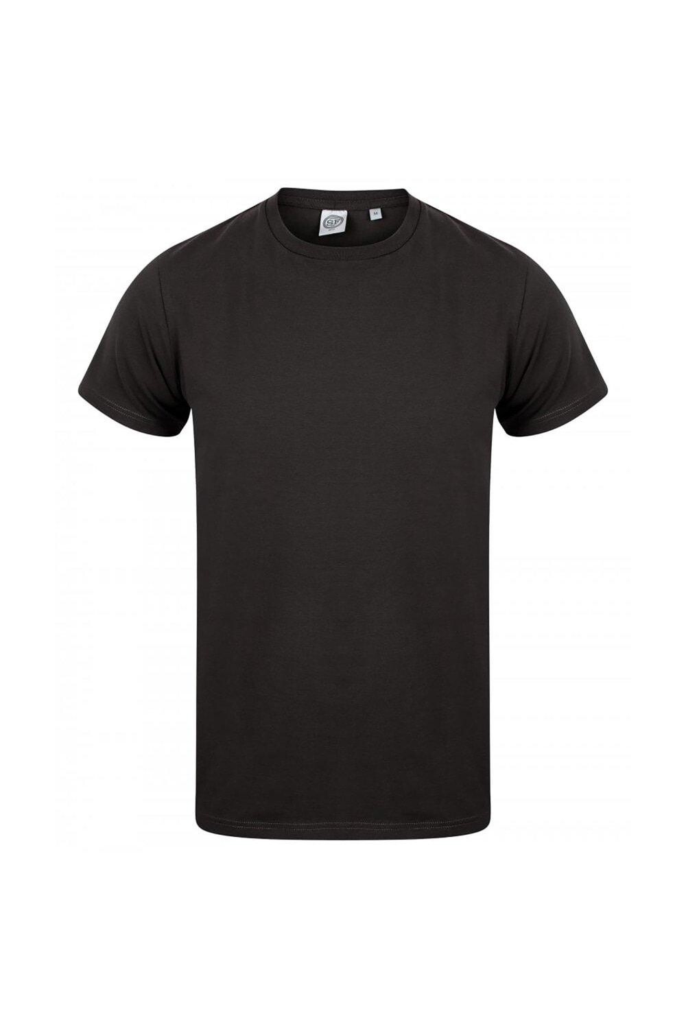 Мужская эластичная футболка с короткими рукавами и v-образным вырезом Feel Good Skinni Fit, черный
Мужская эластичная футболка с короткими рукавами и v-образным вырезом Feel Good Skinni Fit, черный