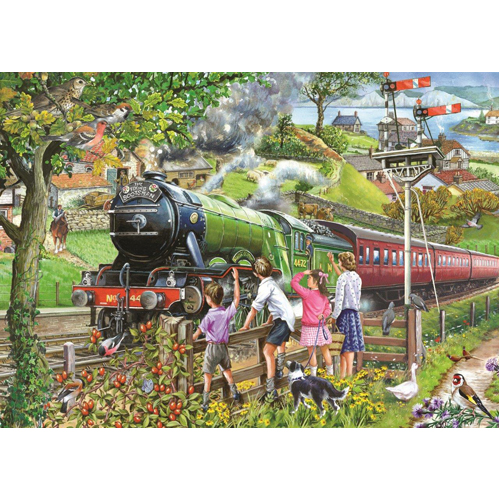 Пазлы Full Steam Ahead 1000 Piece Puzzle
Пазлы Full Steam Ahead 1000 Piece Puzzle