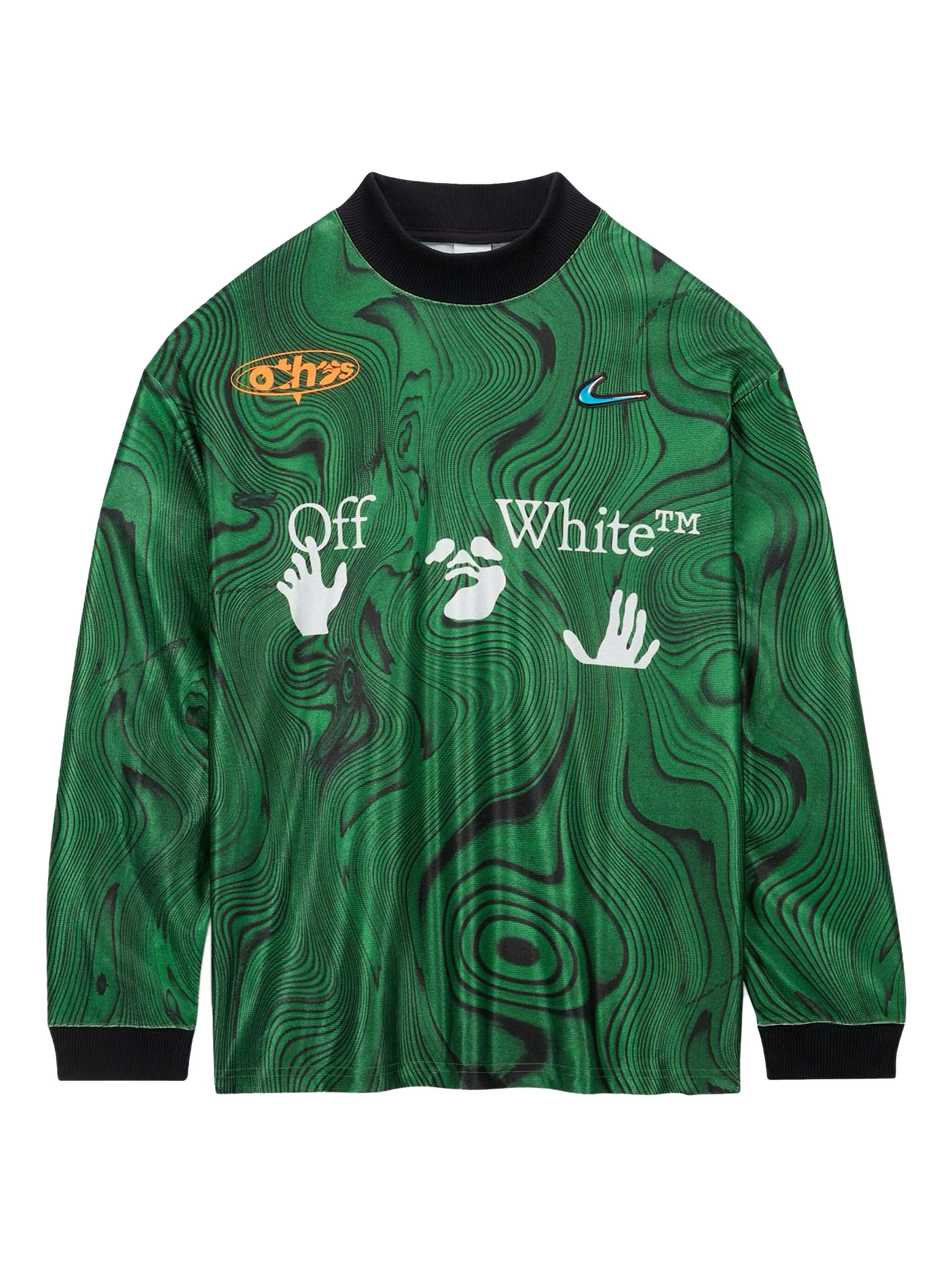 Топ с принтом из коллаборации с Off-White Nike, зеленый
Топ с принтом из коллаборации с Off-White Nike, зеленый