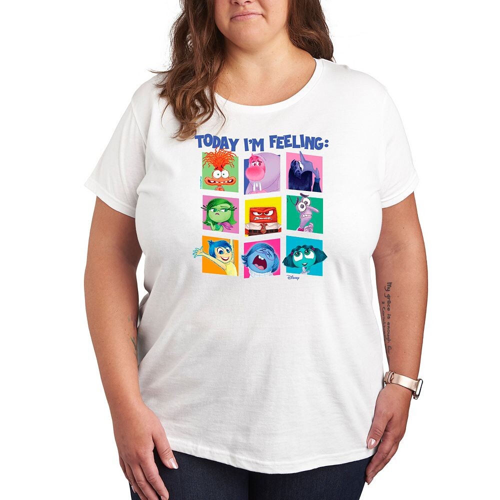 Футболка Disney/Pixar's Inside Out 2 Plus Size Today I'm Feeling с рисунком Disney / Pixar, белый
Футболка Disney/Pixar's Inside Out 2 Plus Size Today I'm Feeling с рисунком Disney / Pixar, белый